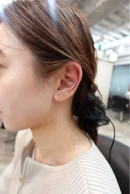 耳つぼjewelry✩⡱(両耳8個)