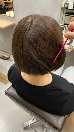 量感を整えるメンテナンスカット