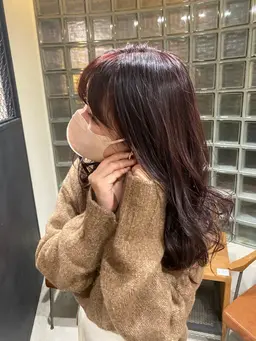 暖色カラー🩰＋トリートメント付き