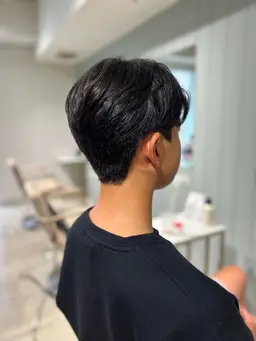 韓国風カット＋ダウンパーマ✨スタイリング込です！