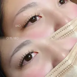 まつ毛エクステ80本