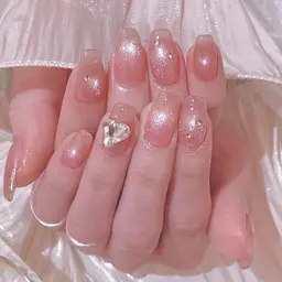 ジェル：マグネット•オーロラ•ミラー•フラッシュ🎀（オフ無）ドライケア込み🫧