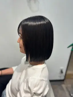 前髪のみ縮毛矯正＋前髪カット