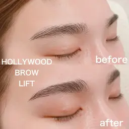 メンズも🆗 垢抜け眉ならこれ！【ハリウッドブロウリフト+眉周りWax脱毛つき✨】