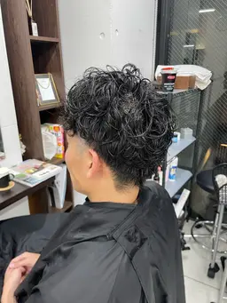 【メンズ限定】カット＋カラー＋パーマ＋クイックトリートメント