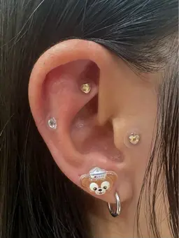 【💎ミニモ限定💎】耳つぼジュエリー（片耳3粒ずつ）