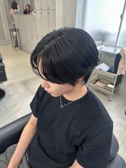 【men's plan】  color + headspa 🤍
