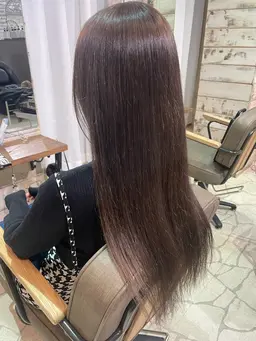カット💇🏻‍♀️&カラー✨&髪質改善トリートメント🫧