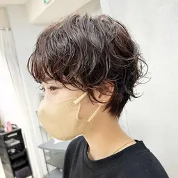 🌸当日予約OK🉑🌸ショートカット+パーマ+無料トリートメント