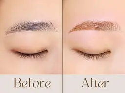 眉色味調整(カラー明るさ選べます)