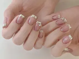 🎀[オフあり・美フォルム・ケア込]🎀ガラスフレンチ