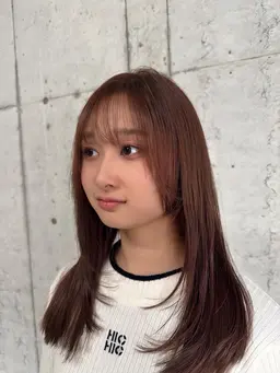 ワンカラー+トリートメント¥3300【レディースで切らせてくれる方限定】