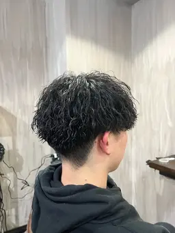 カット＋特殊パーマ＋眉カット🚹