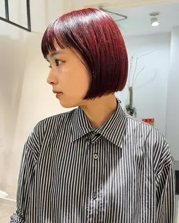 ダブルカラー＋暖色カラー