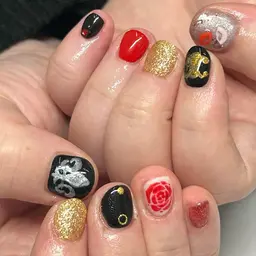 🐤５本おまかせデザイン🐤（５本はワンカラーになります）