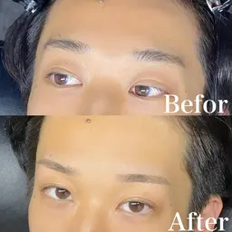 メンズ眉毛WAX モデル募集