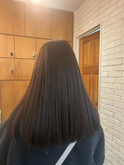 前髪カット + ワンメイクカラー𓂃🫧 お試し5分スパ付き💆♀️