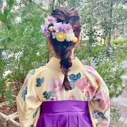 【🌸卒業式2点セット🌸】ヘアアレンジ+袴着付け🎀