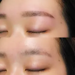 11～13日来店‼️美眉Waxスタイリング　眉メイク込