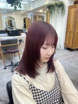 カット➕ケアカラー💟