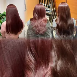 🌟8月限定ミニモ学割U24🌟🎀カット＋ブリーチなしWカラー＋トリートメント🎀17160→8800