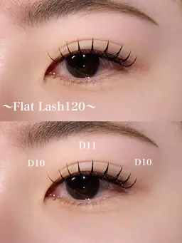💎フラットラッシュ120本💎(オフ込み)