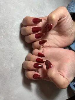 ワンカラー.ラメ.ラメグラ