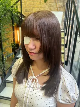 layer cut【動きのある顔周り✨】