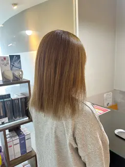 【10月限定✨】ブリーチなし透明感ダブルカラー🎀