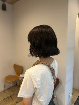 カット＋パーマ(medium)✂️🌀