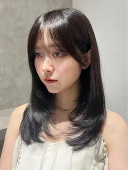 【⚜️艶トリートメント付きカットクーポン⚜️】似合わせ小顔カット＋2step超音波艶トリートメント ※ショートカット不可