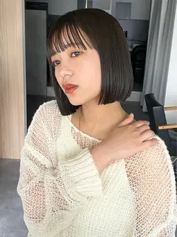 ☂️気になる前髪に☂️前髪縮毛＋トリートメント付き【ボブ/レイヤーカット/顔周り/髪質改善/ミニモ学割/下北沢】