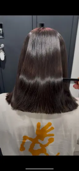 《平日限定🍯》【うねり、パサつきが気になる方⚡️】髪質改善ストレート（縮毛矯正）✨➕Aujuaトリートメント🫧