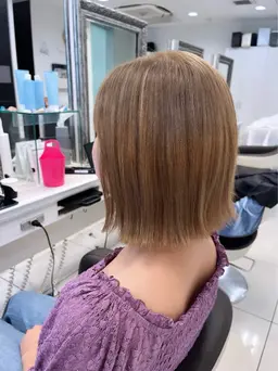 🎀カット+Wカラー+トリートメント(ロング料金別)🎀