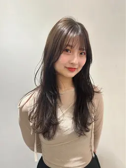 ❤️透明感カラー+トリートメント❤️𝕝𝕟𝕤𝕥𝕒𝕘𝕣𝕒𝕞の方がスムーズに予約できます！