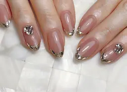 【研修ネイリスト】ガラスフレンチ3990円