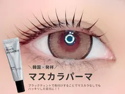 🌸【SALE🉐】韓国🇰🇷発‼️マスカラパーマ（まつげパーマ＋ブラックティント）¥6,600→¥3,900