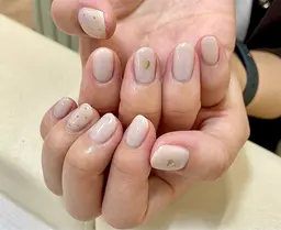 自分ではがせるジェル💙アート1時間以内