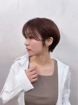 ショートレディースカット✂︎+トリートメント🫧