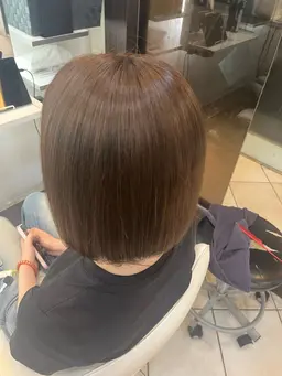 【 カラーモデル 】  似合わせワンカラー💝上品な印象が作りたい方へ🥰#就活#暗髪カラー#暖色カラー#カラーモデル