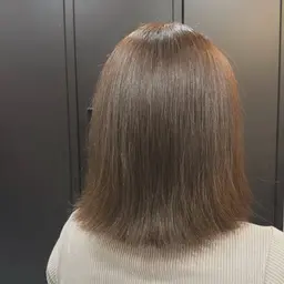 白髪染めリタッチカラー +オージュア 3step トリートメント