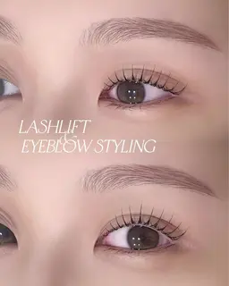 垢抜けset♡美眉スタイリング&カラー+まつ毛パーマ