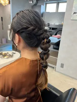 🪽パーティーヘアセット🪽