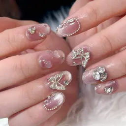 ご新規様限定❣️《オフケア込》💎持ち込みアートし放題、パーツ乗せ放題💎