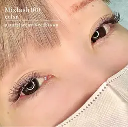 MIXラッシュ“フラット×ボリューム”90分コース※目安140本〜160本