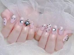 💕💕 持ち込みデザインやり放題💕パーツつけ放題💕デザイン10本5500【ジェルオフ無料ケア込み】