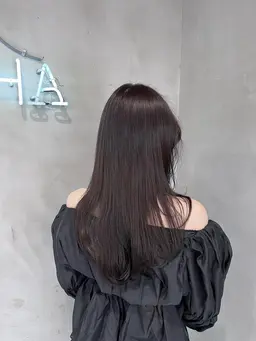 🫧美髪縮毛矯正×艶カラー🫧