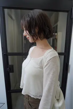 【👩🏻🦱🌀雰囲気をだしたい方に🌀】カット+ ニュアンスパーマ  ¥15400➩¥12000