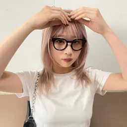 ✨人気No.1✨似合わせカット+透明感Wカラー(ケアブリーチ込み)+MILBONトリートメント🌟🌟