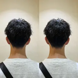 🔥メンズカット+スパイラル系パーマ🔥